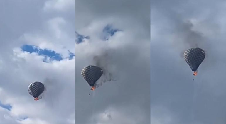 Incendio en globo aerostático en festival de Zacatecas deja un muerto