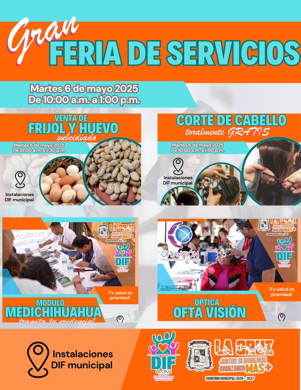 La Cruz ofrece feria de servicios gratuitos