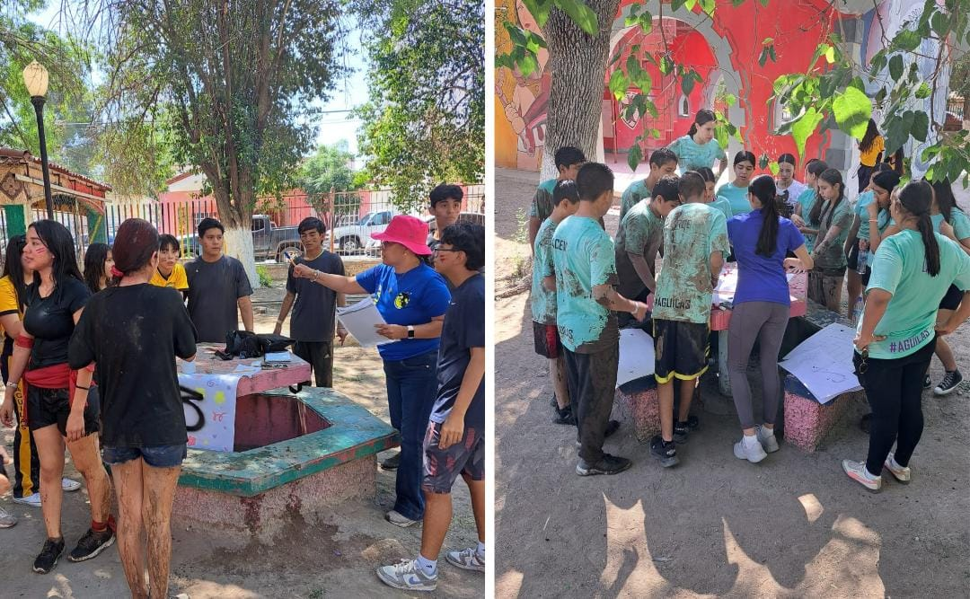 Celebra Secundaria Federal Día del Estudiante con Rally DeportivoCiudad Camargo, Chihuahua – Los alumnos de la Secundaria Federal celebraron el Día del Estudiante con un evento conmemorativo que se llevó a cabo en las instalaciones del Parque Infantil de Camargo.
