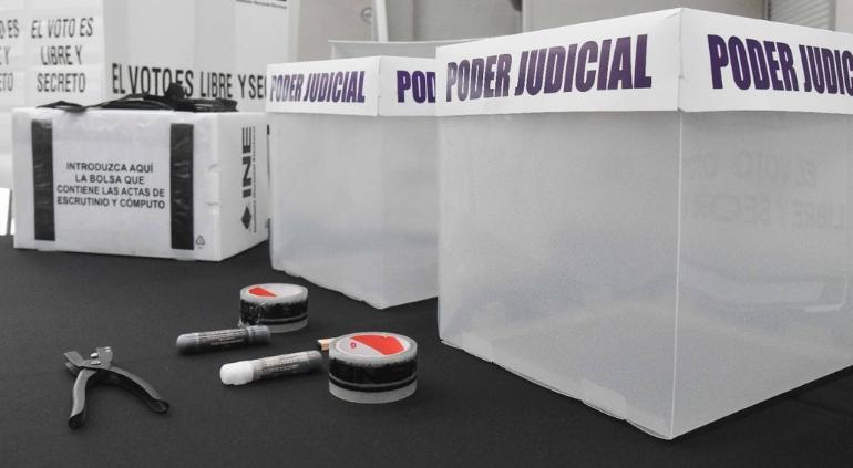 ¡A una semana! Mandó Senado al INE expedientes de candidatos a jueces