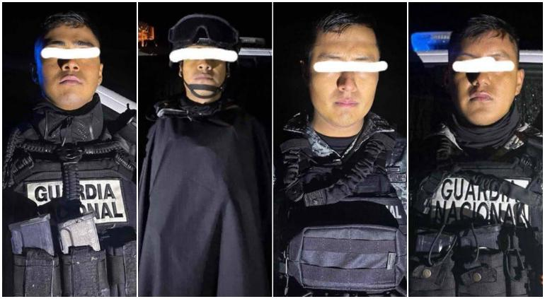 Arrestaron a 11 agentes de la GN por huachicoleros