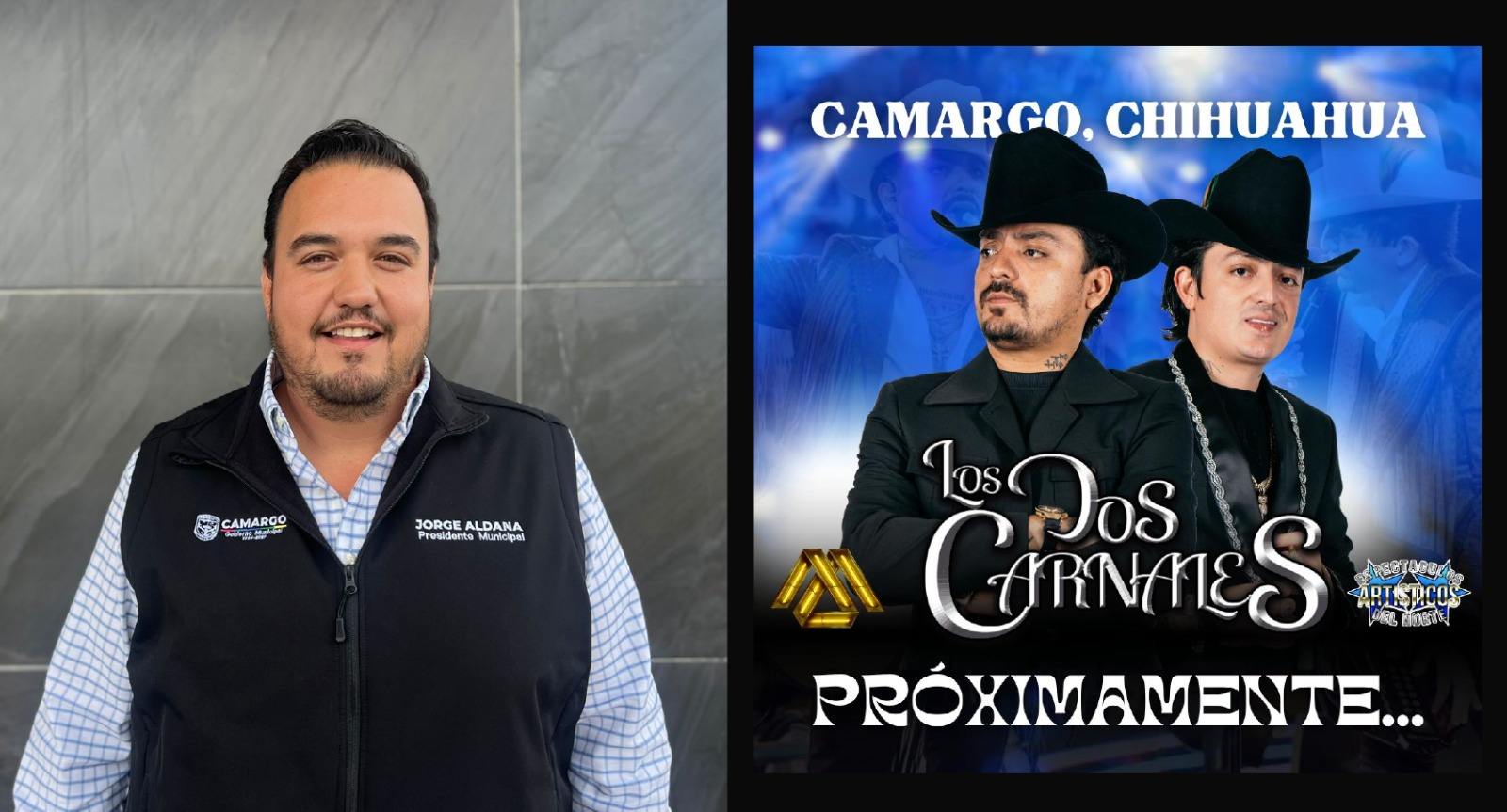 Confirman presentación de Los Dos Carnales en la Expo Feria Santa Rosalía 2025