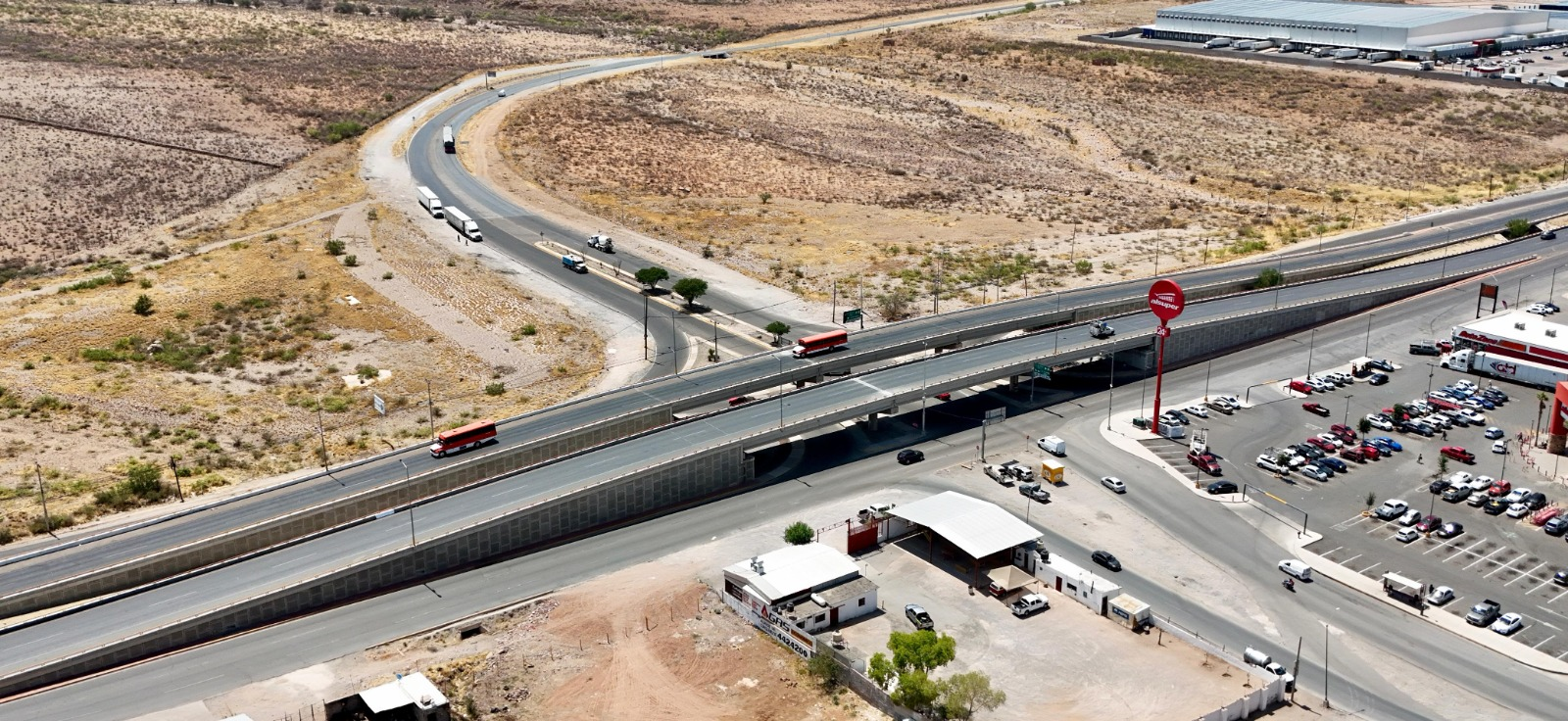 Concluye SCOP mantenimiento estructural en puente del tramo Chihuahua-Sacramento