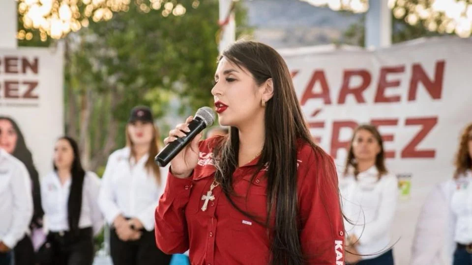 Detienen a la morenista Karen Pérez, candidata municipal en Durango