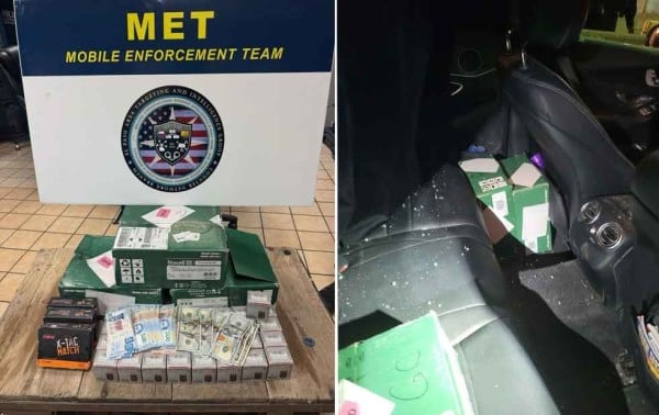 Decomisan miles de cartuchos y dinero con destino a Juárez