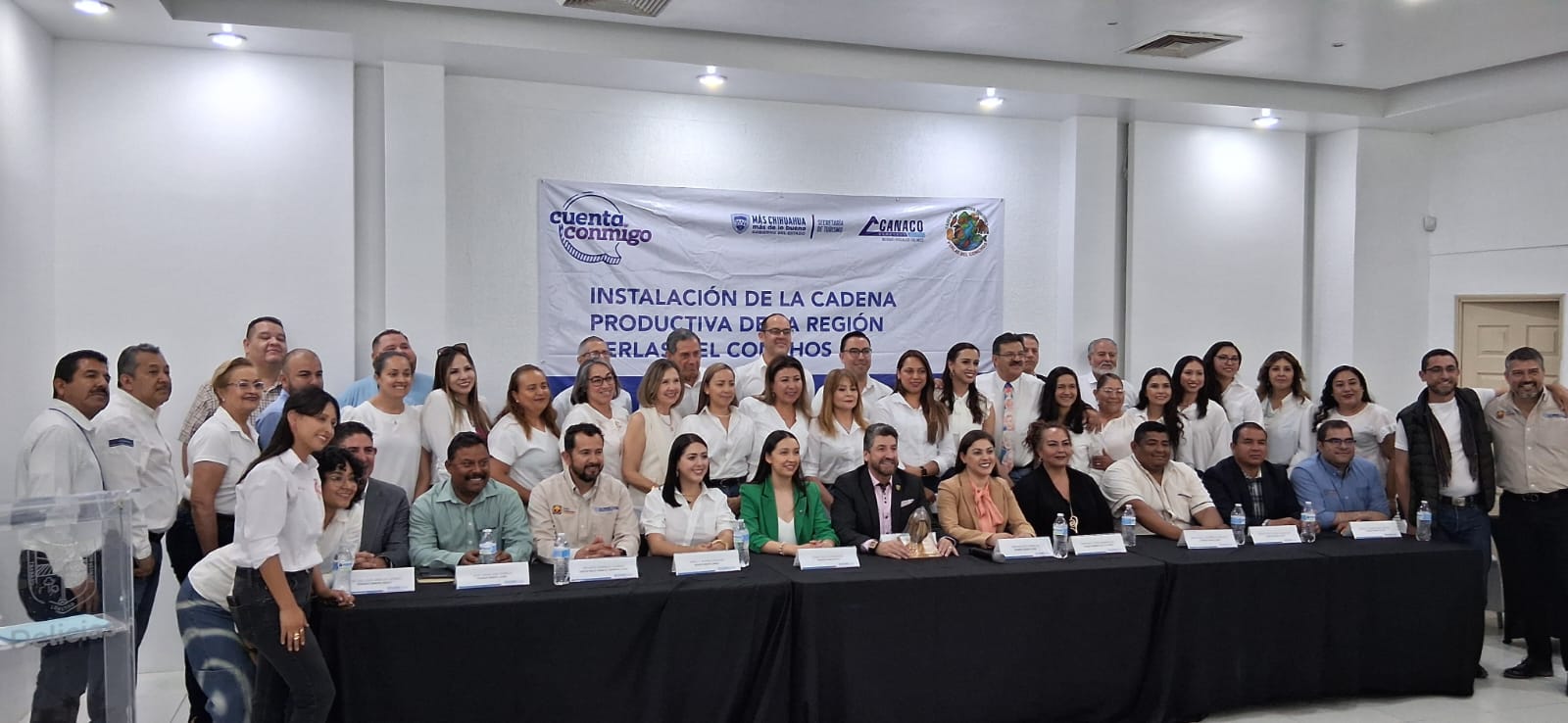 San Francisco de Conchos presente en la instalación de la Cadena Productiva de la región Perlas del Conchos