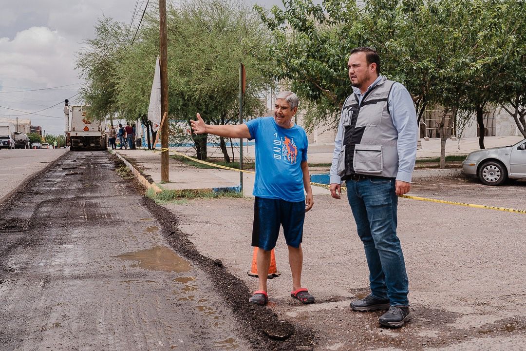 Resalta Jorge Aldana la excelente relación con Gobierno Estatal y las buenas finanzas para la próxima pavimentación de 5 calles
