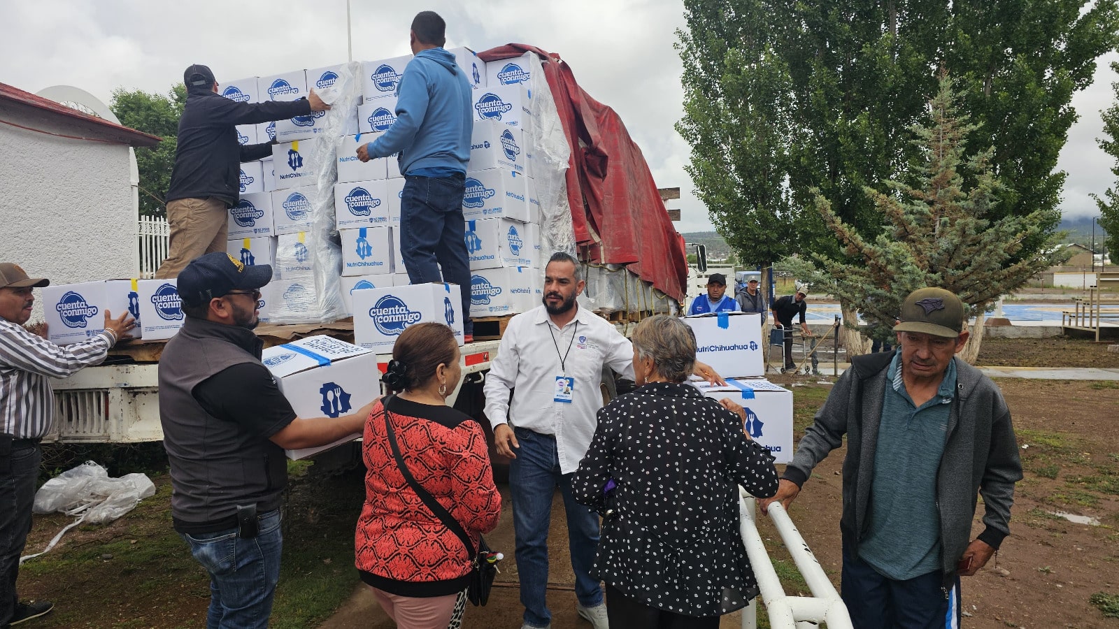 Concluye Desarrollo Humano primera entrega de apoyos alimentarios a grupos vulnerables