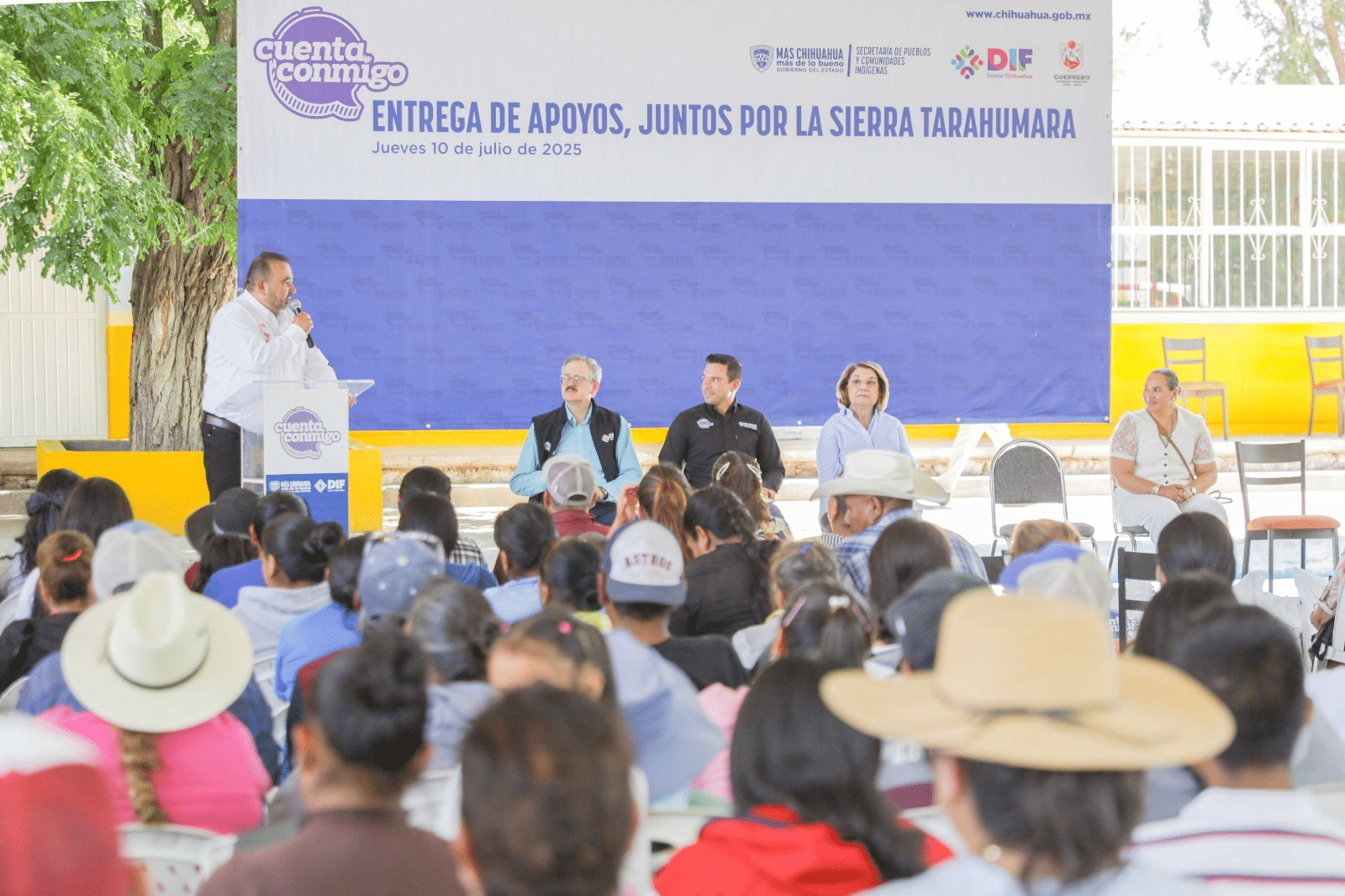 Beneficia NutriChihuahua a 1,000 familias del municipio de Guerrero