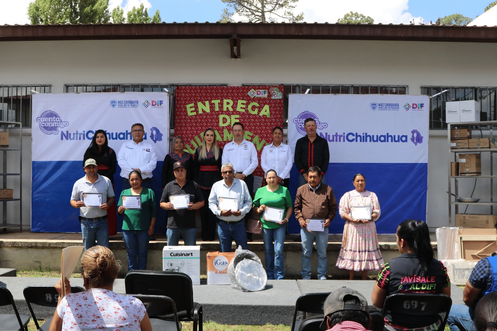 Mejora NutriChihuahua alimentación de la niñez de Guachochi