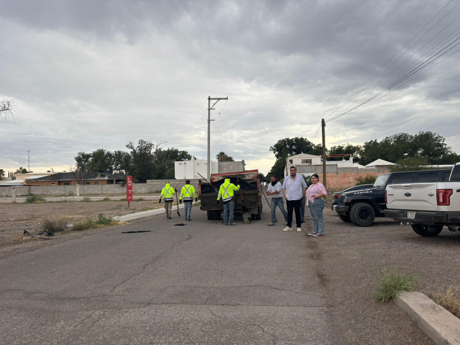 Concluye Municipio trabajos de bacheo en calle Allende