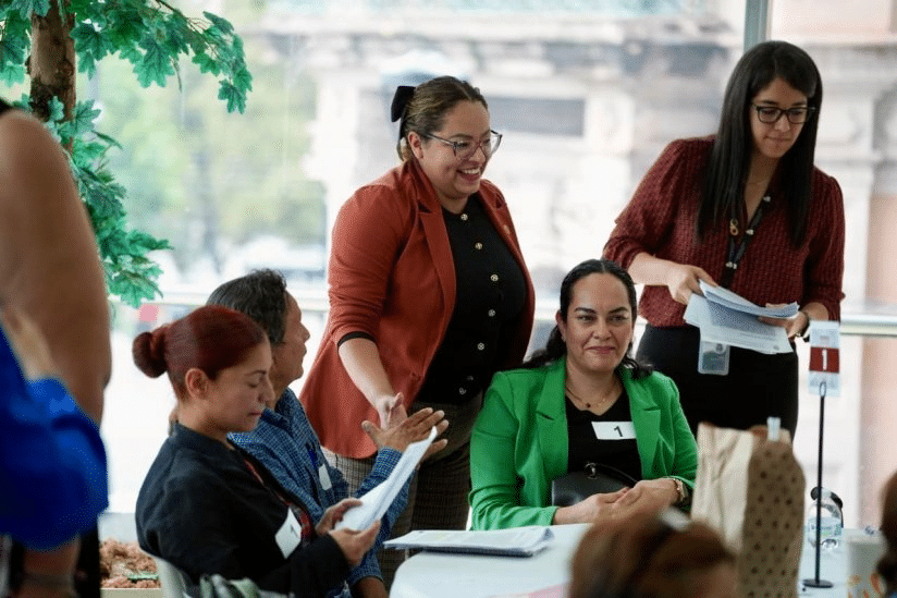 Clausura presidenta del Congreso Foro “Por una Verdadera Comisión Estatal de los Derechos Humanos”