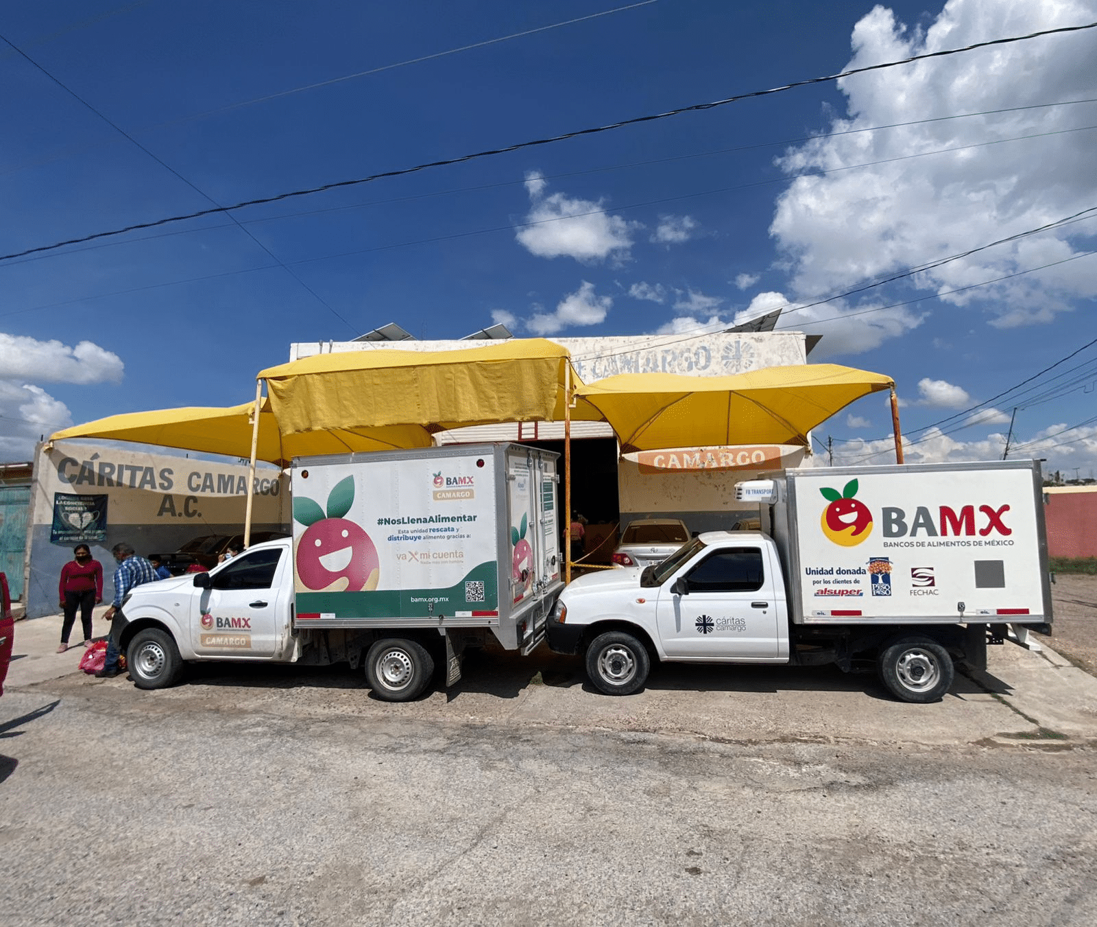 Banco de Alimentos de Camargo se suma al reto “8 para el 28”