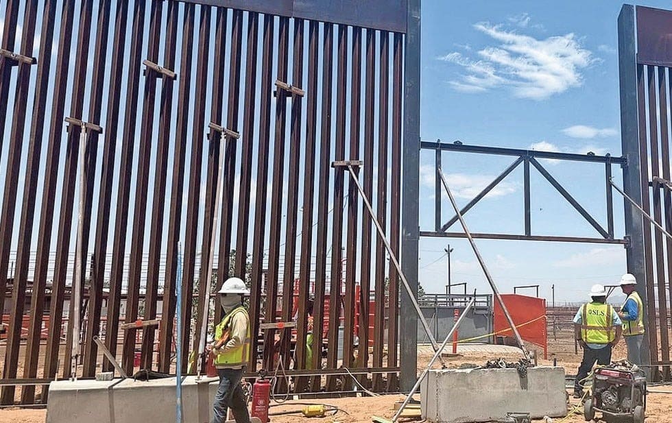 Arranca construcción de nuevo muro de Trump