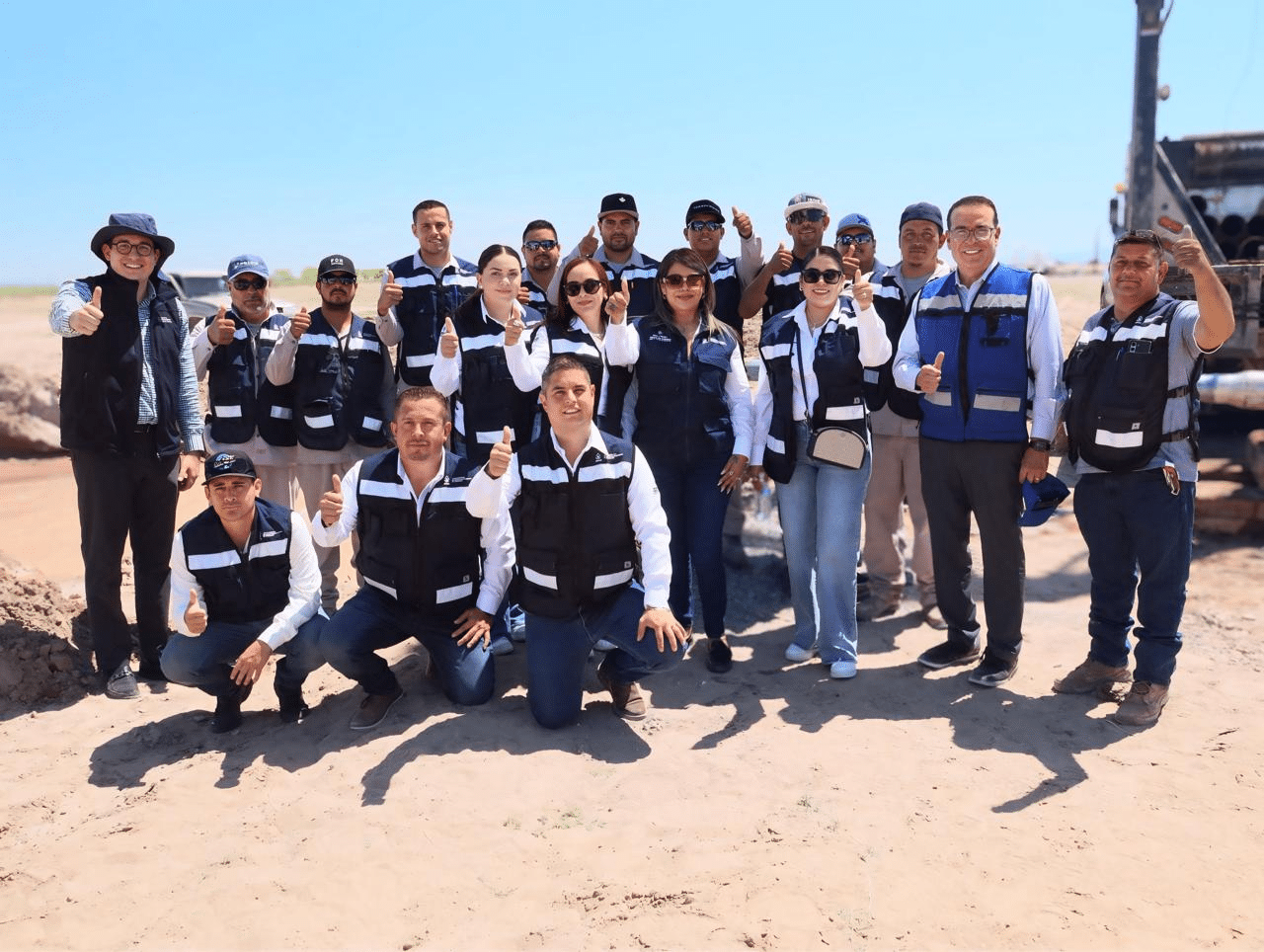 Inaugura JCAS pozo en beneficio de más de 4 mil familias en la cabecera municipal de Ahumada