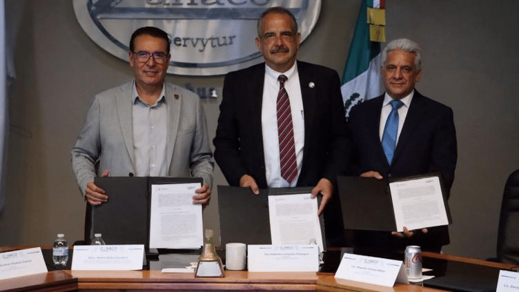 Firman JCAS y Canaco convenio para promover el cuidado del agua