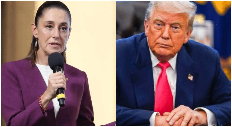Responde Sheinbaum a Trump: «En México, el pueblo manda»