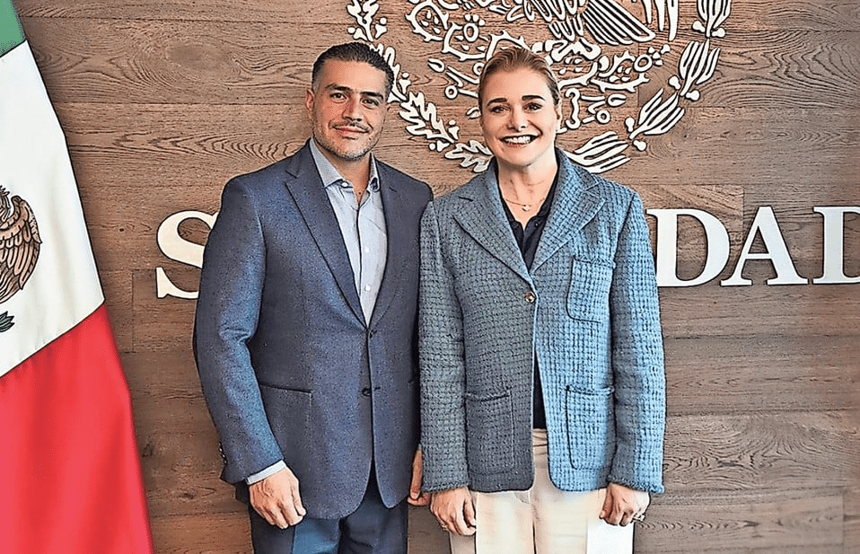 Acuerdan fuerza conjunta Maru y García Harfuch