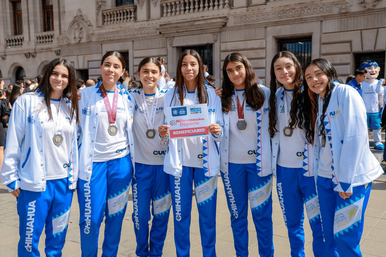 Reconoce Marco Bonilla a deportistas chihuahuenses que participaron en la Olimpiada Nacional