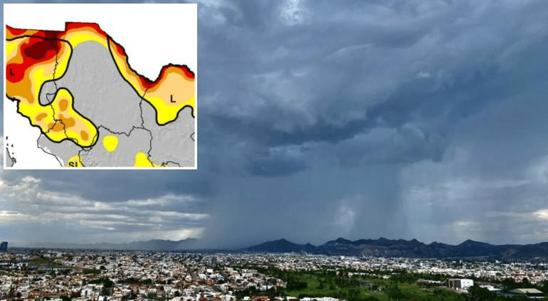 Lluvias sobre el promedio; rebajó julio la sequía en el estado