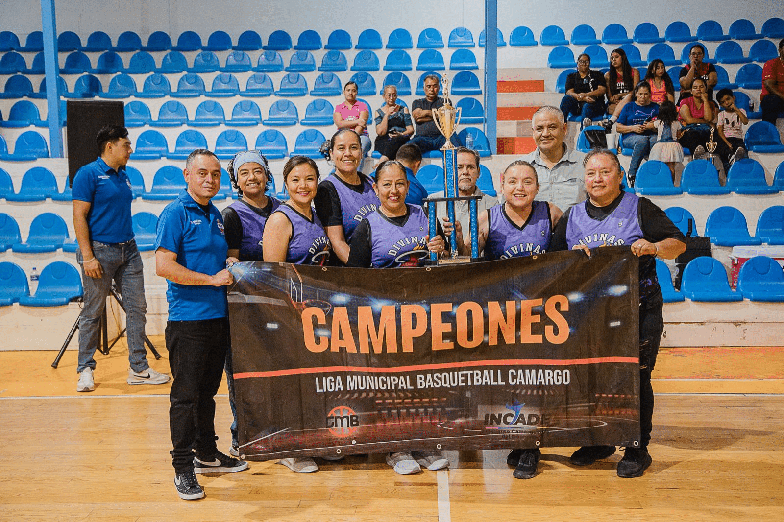 Gobierno Municipal y Comité de Basquetbol premian el talento y esfuerzo deportivo en la Liga Municipal de Basquetbol de Camargo