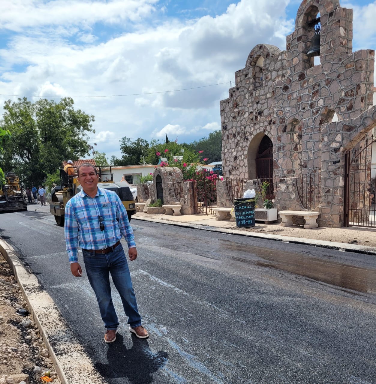 Morieleño celebra sus fiestas con obras concluidas; Profe Sergio Olvera