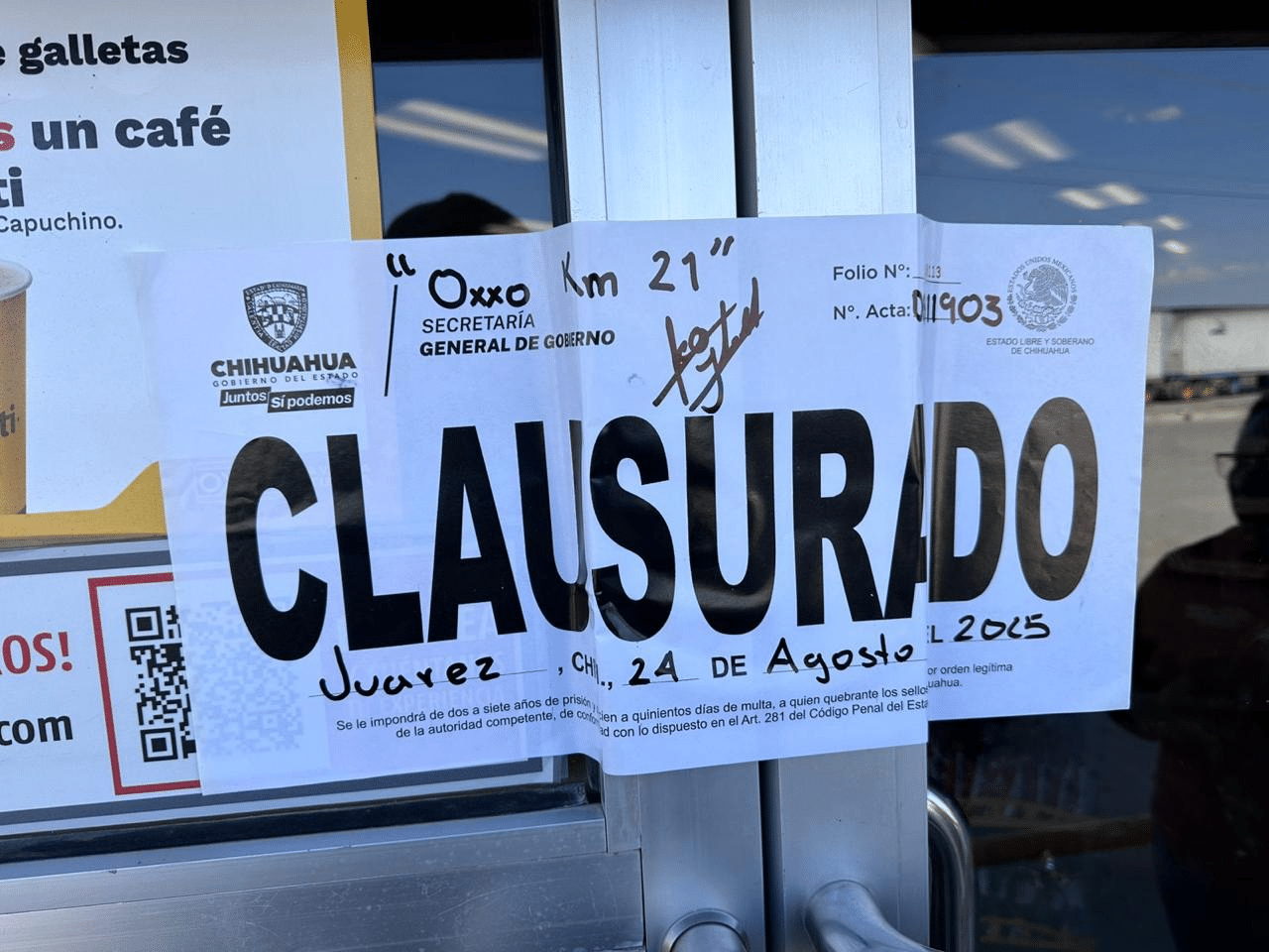 Realiza Gobernación Estatal 282 inspecciones y clausura 9 establecimientos durante la última semana