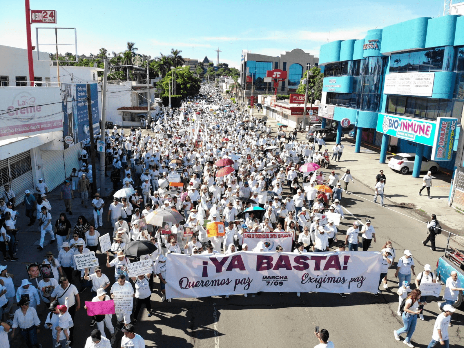 Marcha por la Paz en Culiacán: últimas noticias de la manifestación que pide un alto a la violencia