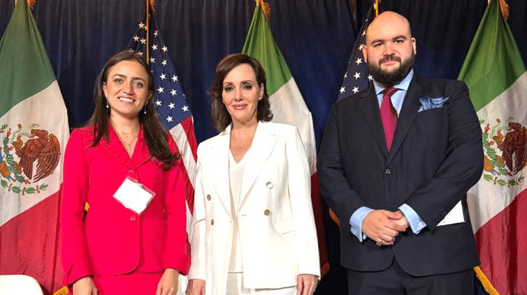 Exponen Lilly Téllez y Patria Unida en EU nexos de gobierno y narco