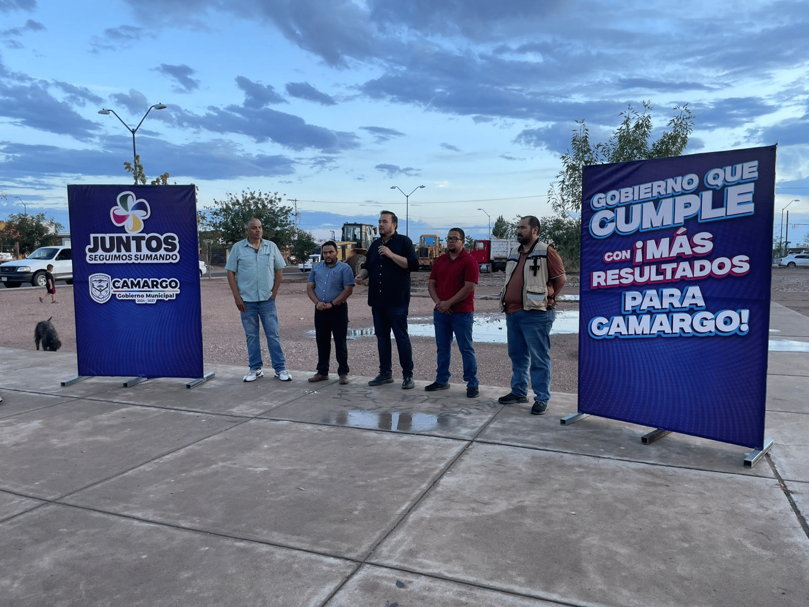 inauguración en Camargo primer campo de Tochito con medidas reglamentarias en Chihuahua