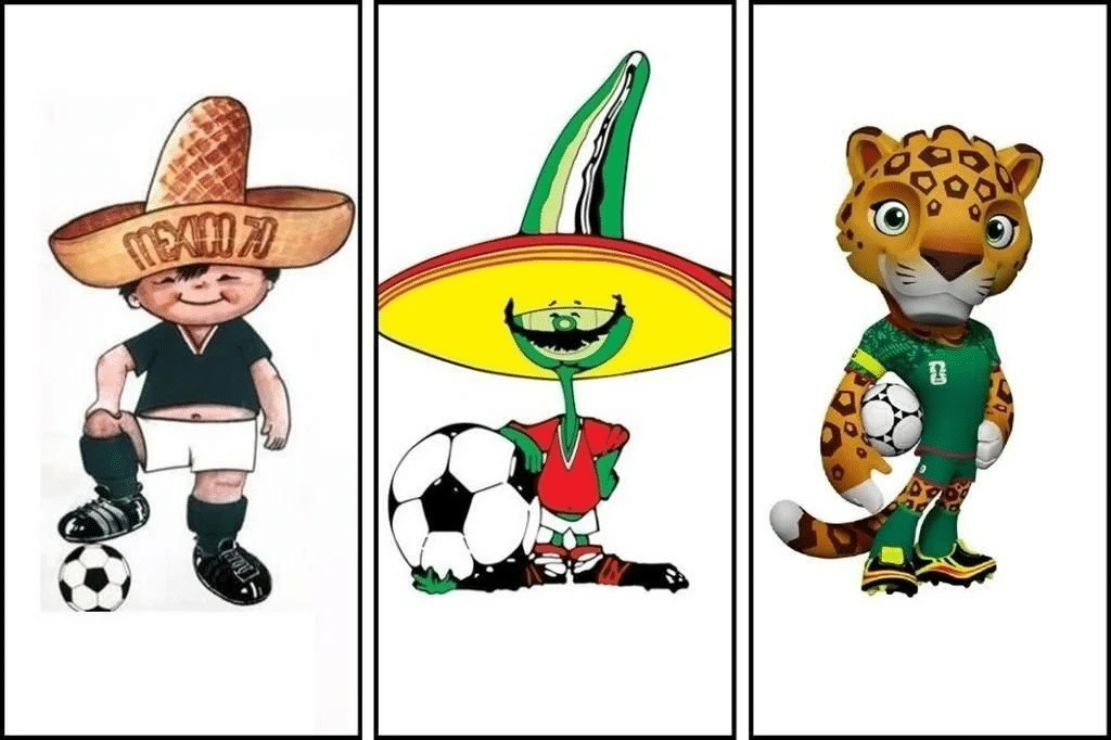 Juanito, Pique y ahora Zayu, las mascotas mexicanas