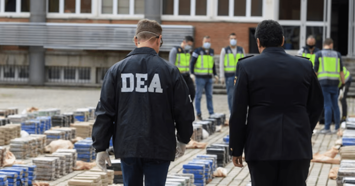 DEA asesta golpe mundial al Cártel de Sinaloa con 617 detenidos y 10 toneladas de dr0g4 incautada