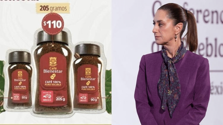 Sheinbaum presenta Café Bienestar; es 100% mexicano