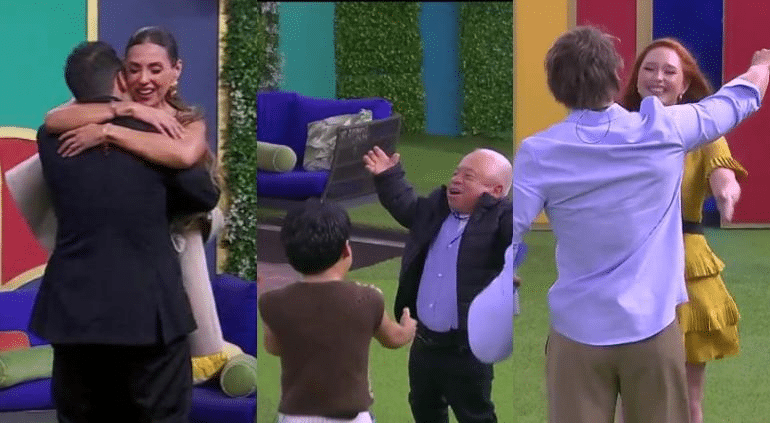 Finalistas de La Casa de los Famosos recibieron a sus familiares