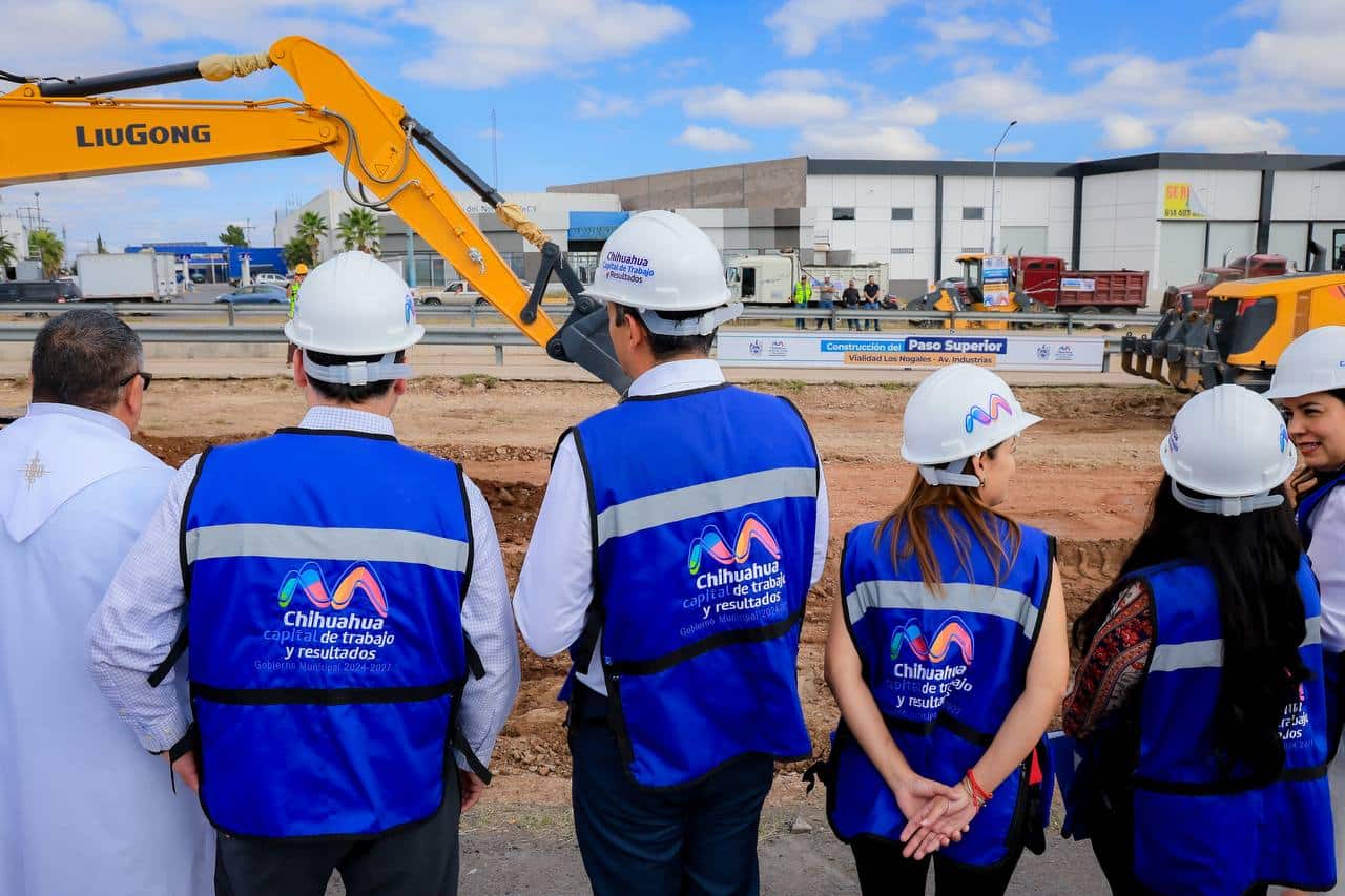Con visión de futuro, Bonilla arranca paso superior que transformará la movilidad de Chihuahua Capital