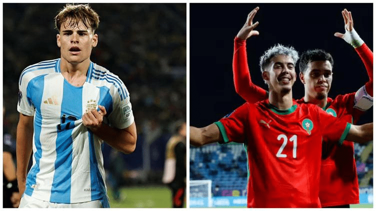 Disputarán Argentina y Marruecos la final del Mundial Sub-20
