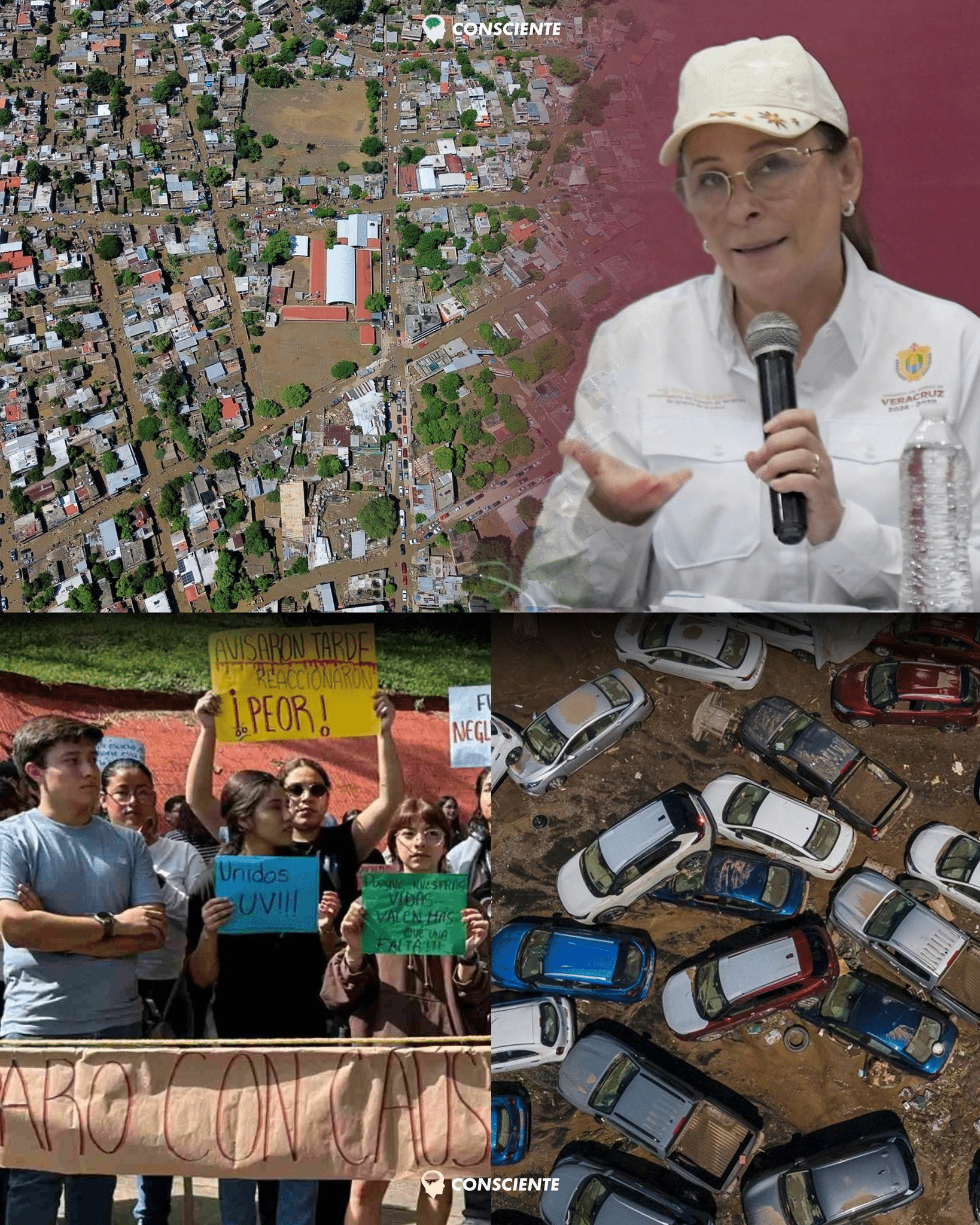 Exigen la renuncia de Rocío Nahle tras tragedia en Veracruz