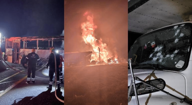 Terror en Zacatecas: balaceras, incendios y n4rcobloqueos