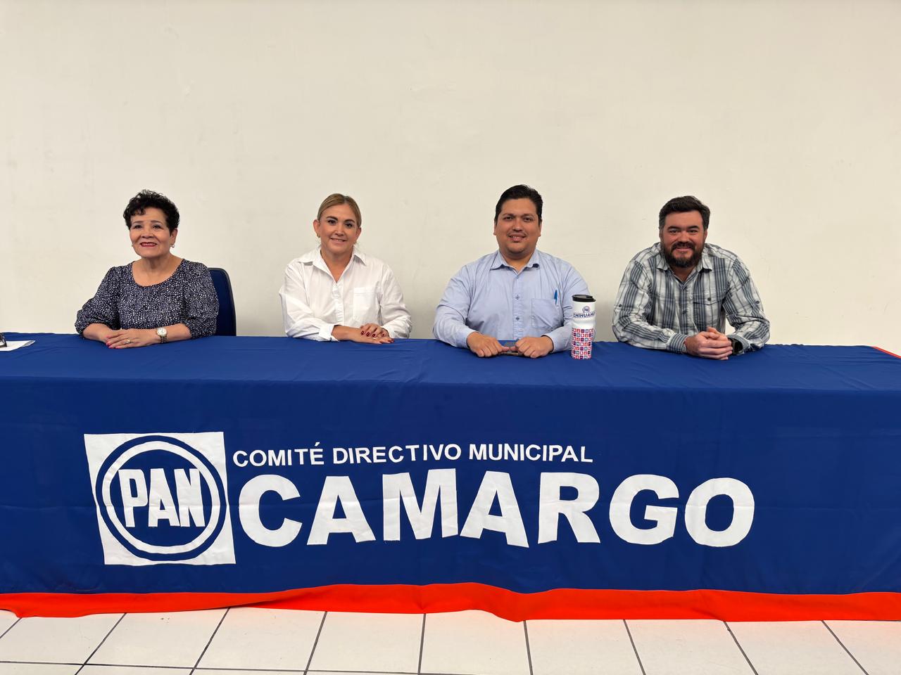 Anuncia PAN Camargo nueva etapa de trabajo y afiliación más ágil dentro del relanzamiento nacional