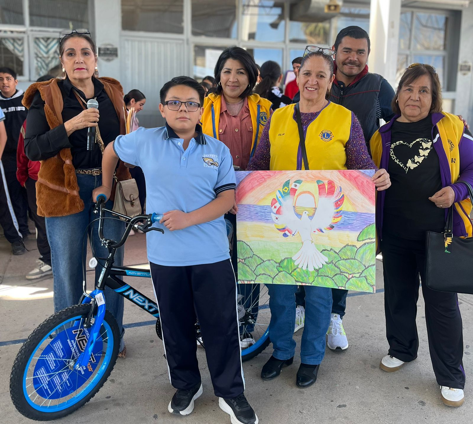 Secundaria Estatal 3032 gana concurso de dibujo “La Paz: Juntos Somos un Todo”