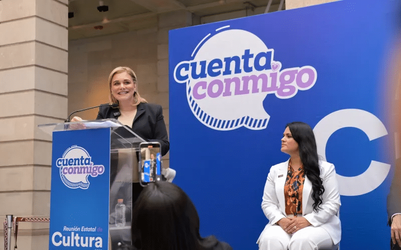 Maru Campos anuncia la creación del Fondo de Apoyos a la Cultura Aurora Reyes