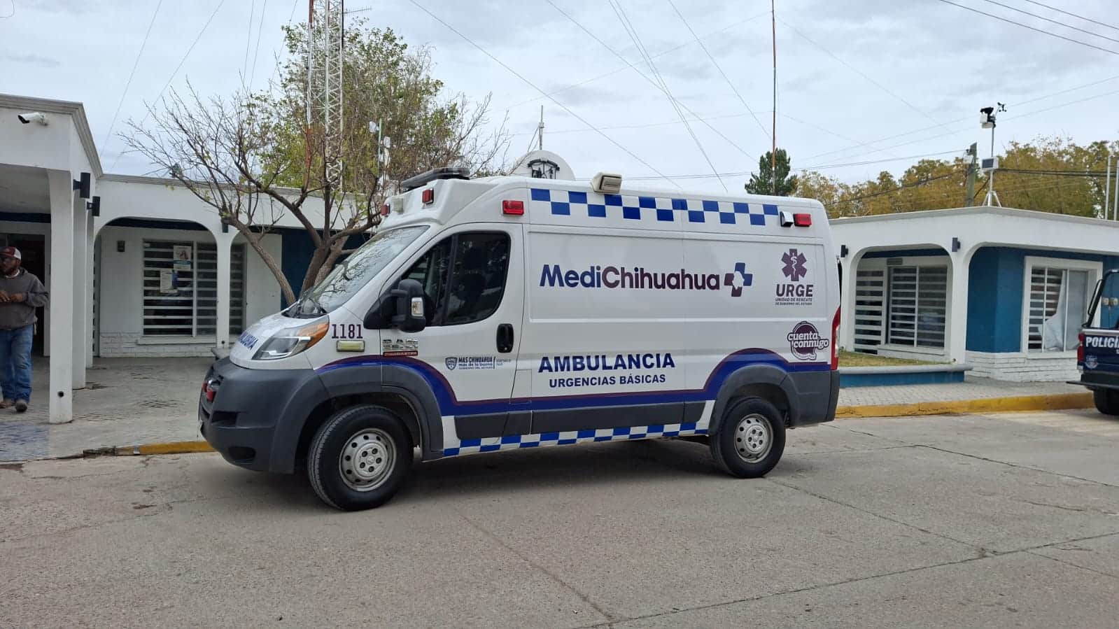 San Francisco de Conchos recibe nueva ambulancia totalmente equipada por parte del Gobierno del Estado