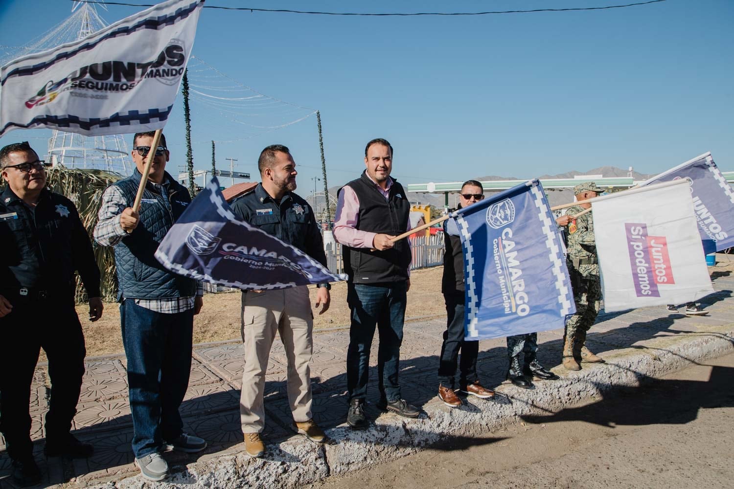 Arranca presidente municipal Jorge Aldana operativo “Juntos por una Navidad Segura”