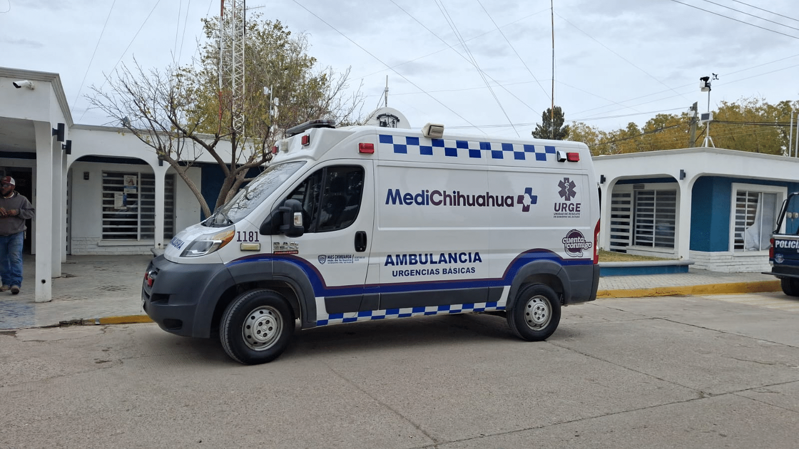 San Francisco de Conchos recibe nueva ambulancia totalmente equipada por parte del Gobierno del Estado