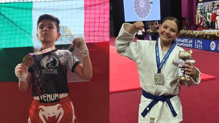 Atletas infantiles de Parral obtienen medallas internacionales