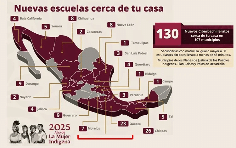 Abrirán 8 ciberbachilleratos en el estado