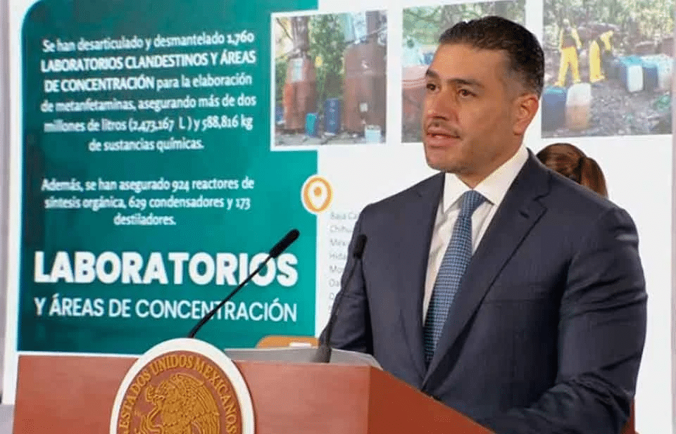 Destaca García Harfuch detención de ‘El 04’