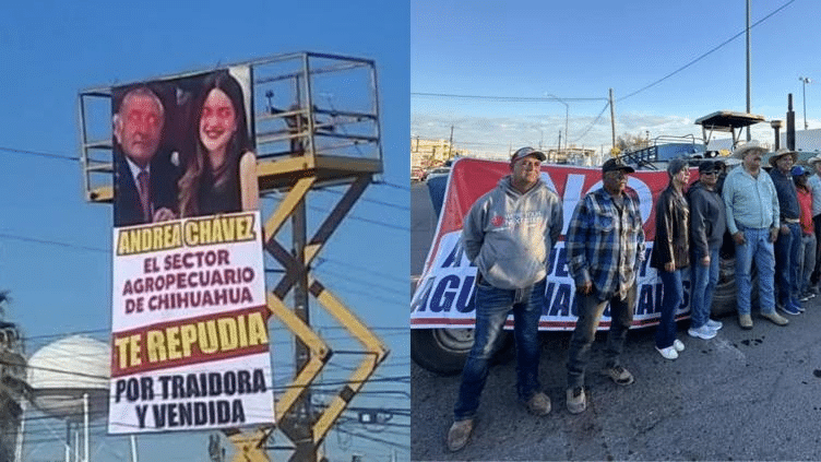 Suspende Andrea Chávez posada en Delicias por manifestación