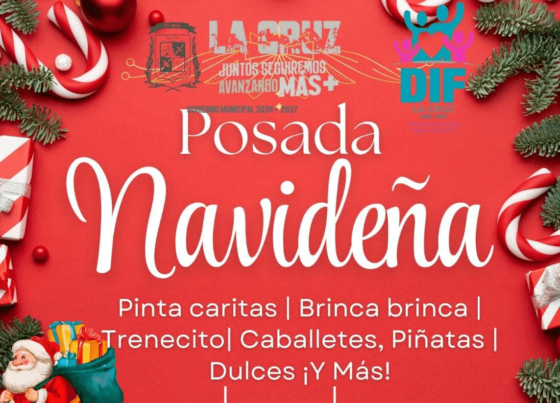 Gran posada navideña en La Cruz este viernes 19