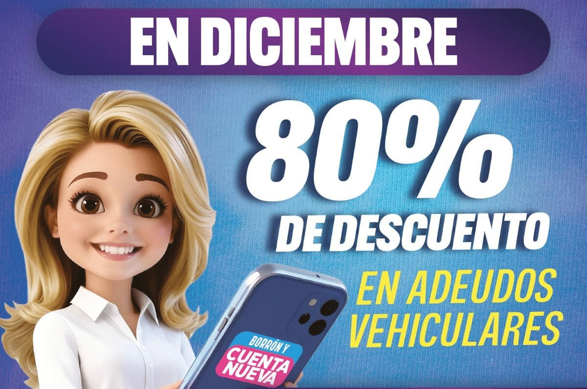 Invita Estado a aprovechar descuentos del programa “Borrón y Cuenta Nueva” durante diciembre y enero